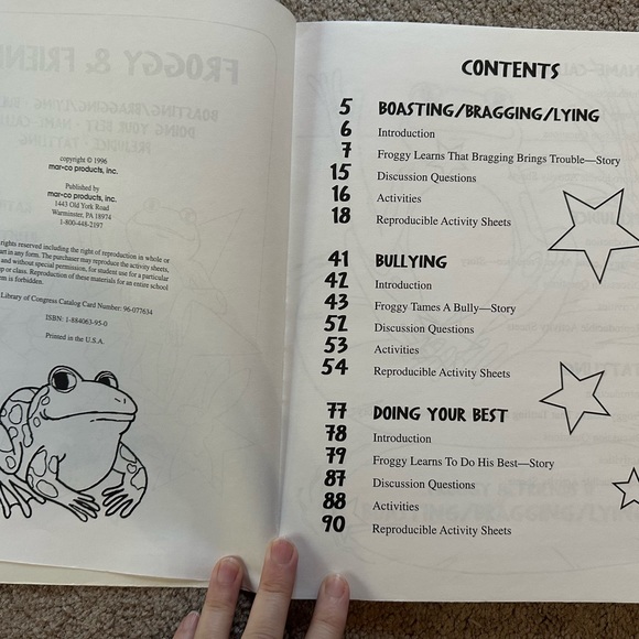 Froggy and friends ll- 6 stories with activities- bullying, bragging, tattling… - Picture 2 of 10
